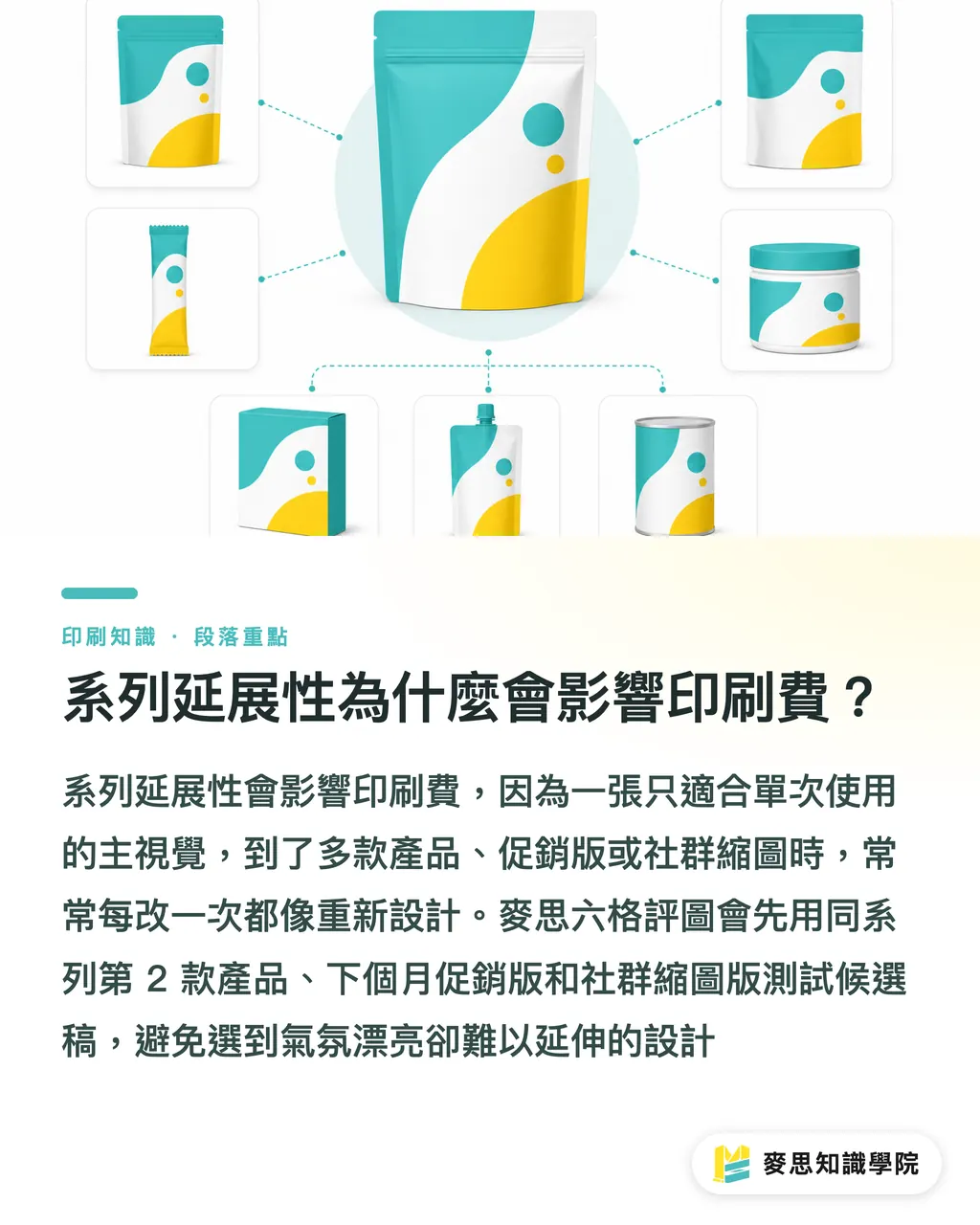 系列延展性為什麼會影響印刷費？｜AI 多版稿挑選不踩印刷坑 段落重點