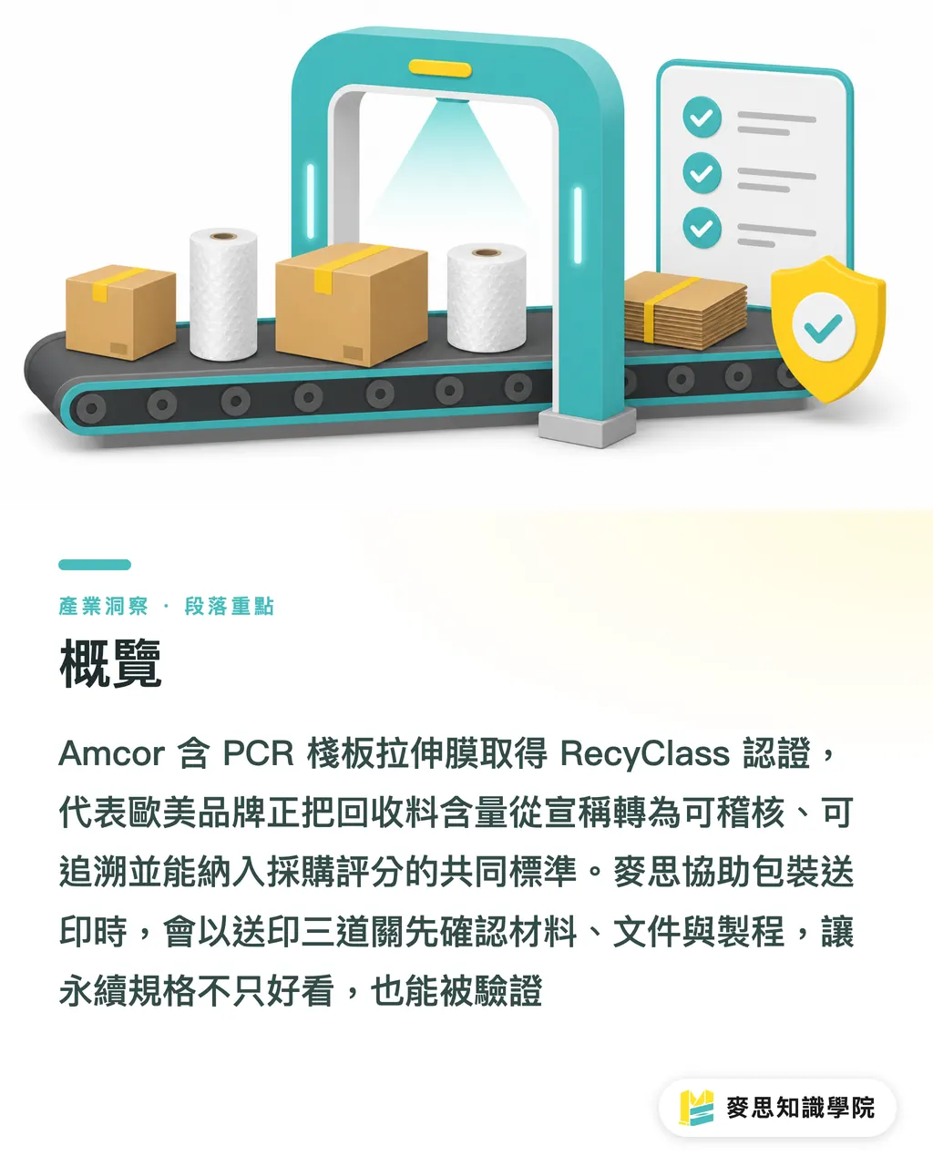 概覽｜RecyClass 如何改寫回收料採購 段落重點