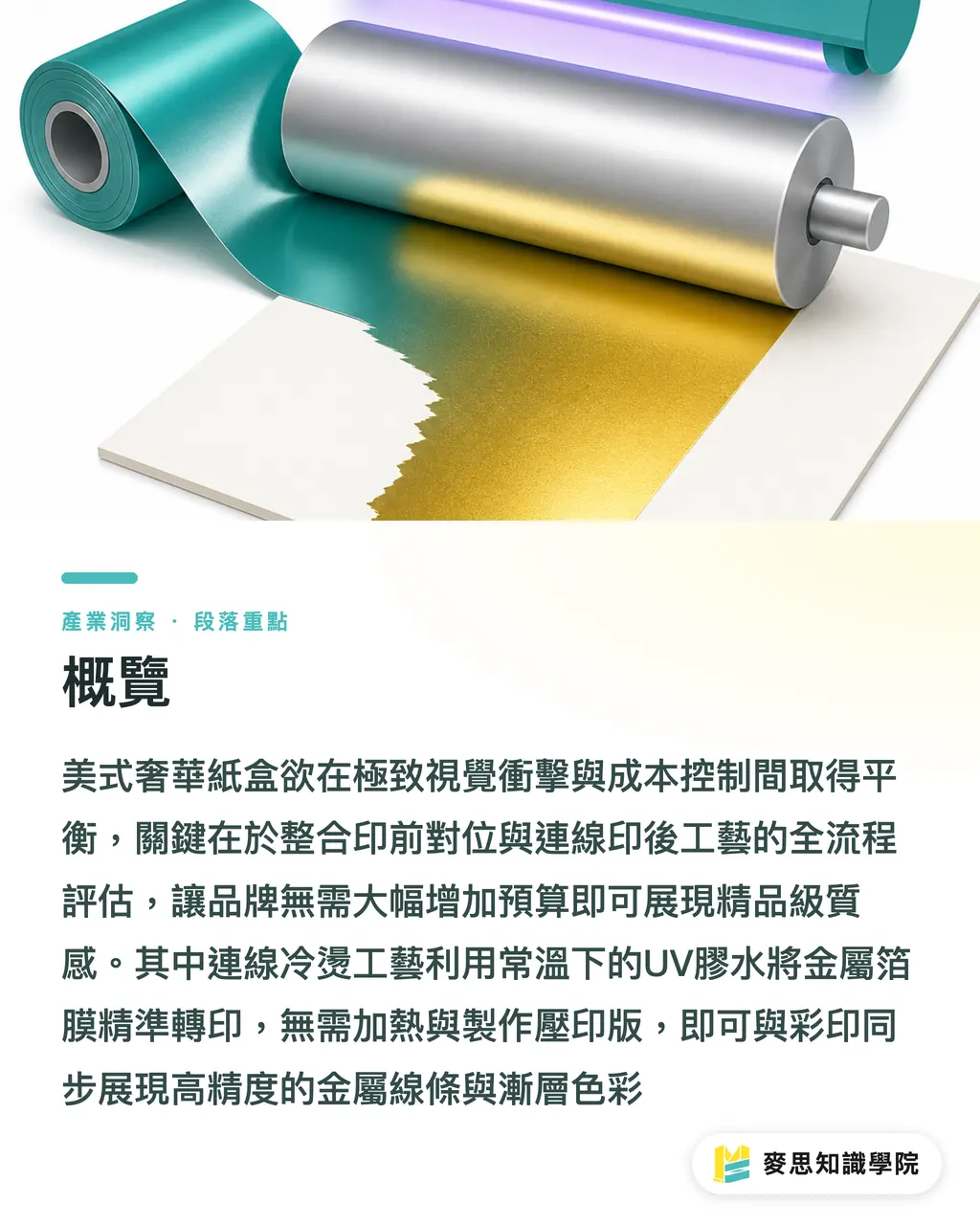 概覽｜拆解美式奢華紙盒：Diamond Packaging 獲獎燙金壓紋工藝與結構經驗 段落重點