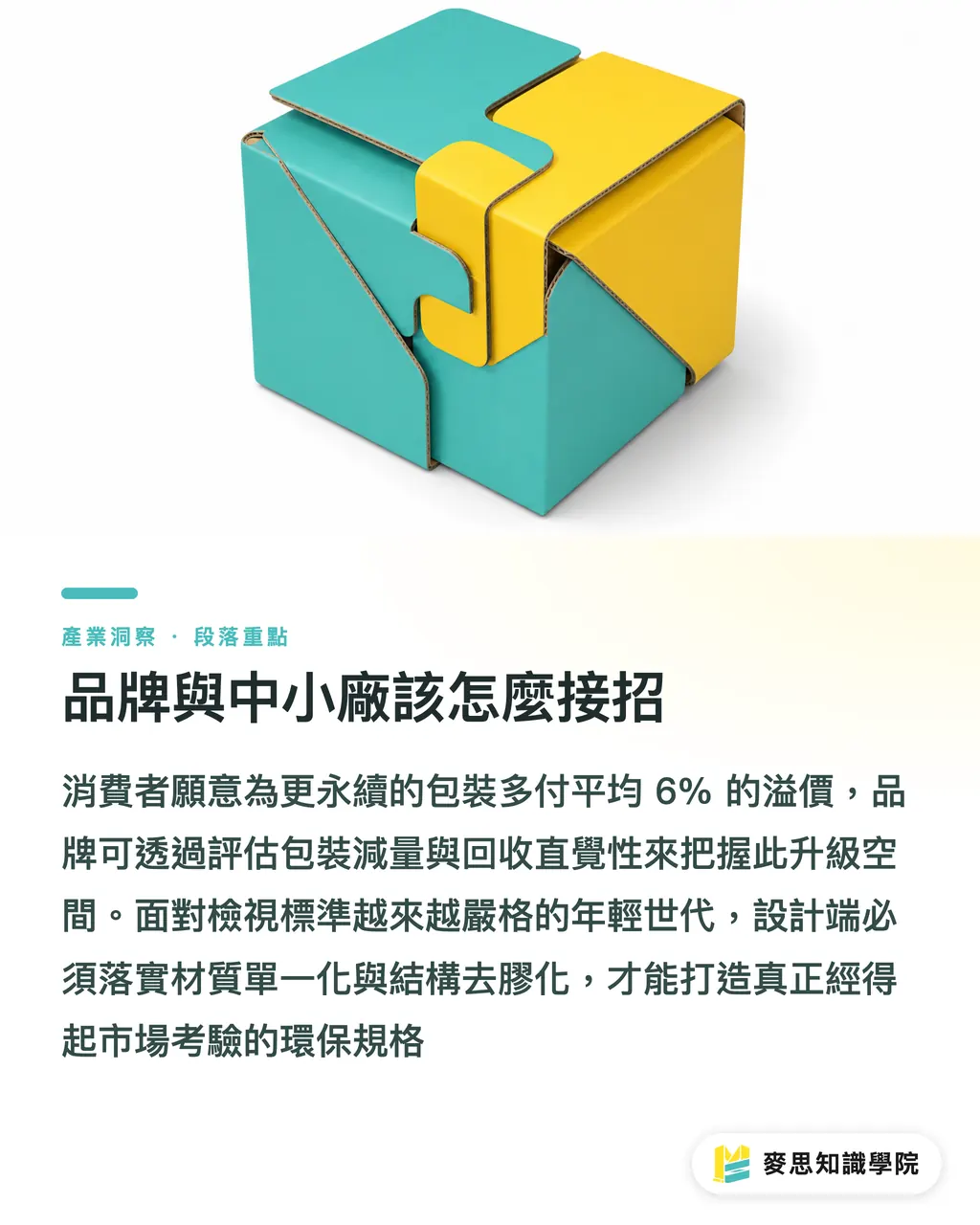 品牌與中小廠該怎麼接招｜萬物齊漲，消費者還買單「環保」嗎？最新英國調查對包裝採購的啟示 段落重點