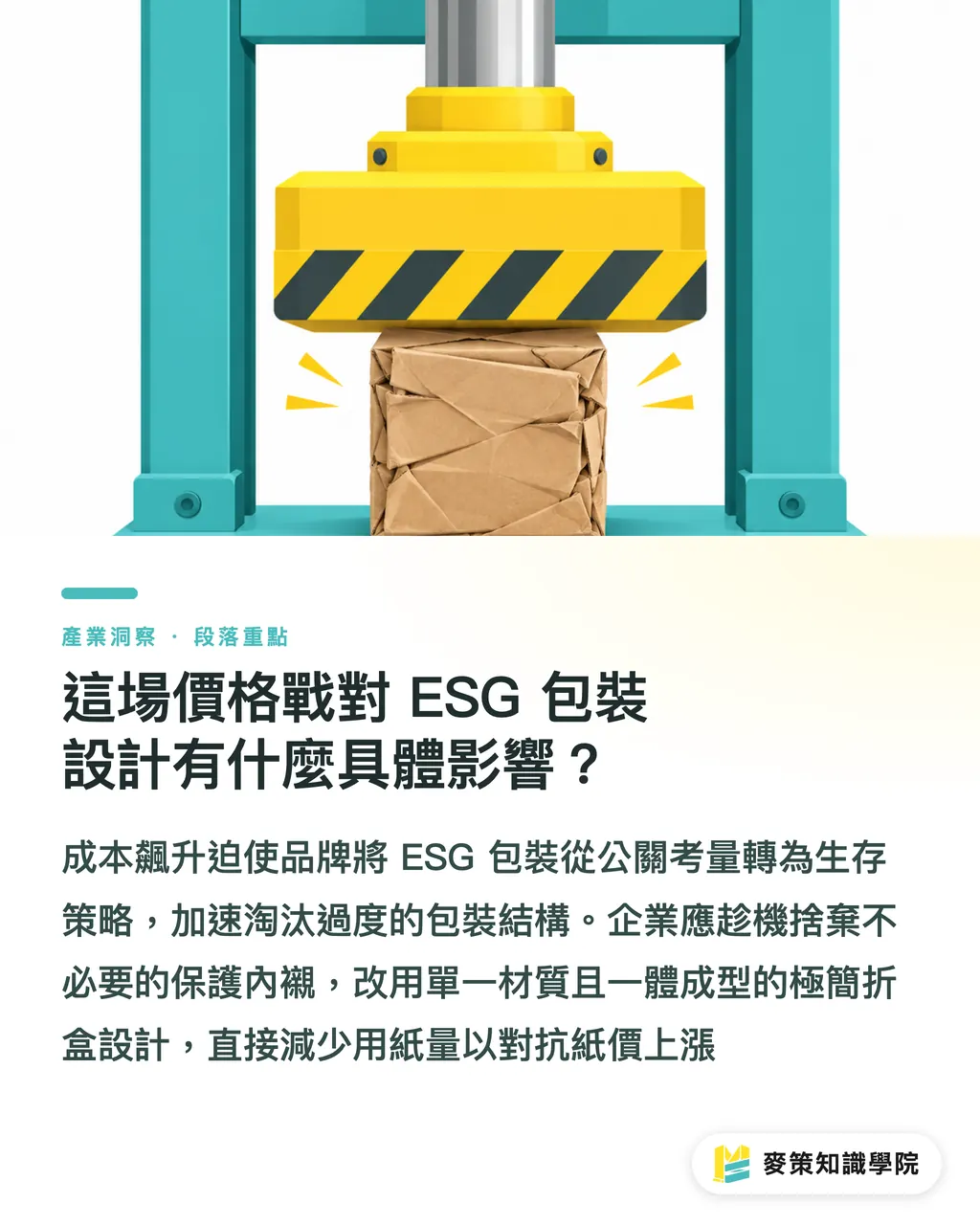 這場價格戰對 ESG 包裝設計有什麼具體影響？｜忽略北美容器紙板哄抬案，小心品牌包裝成本失控 段落重點