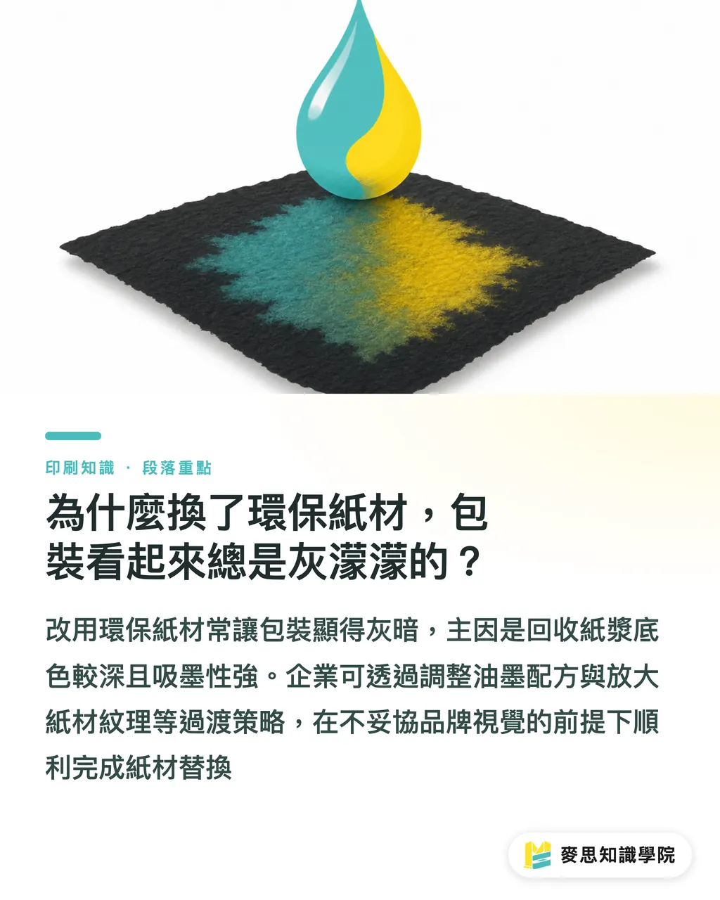 為什麼換了環保紙材,包裝看起來總是灰濛濛的?|換環保包裝怕質感降級?資深顧問的3個過渡策略 段落重點
