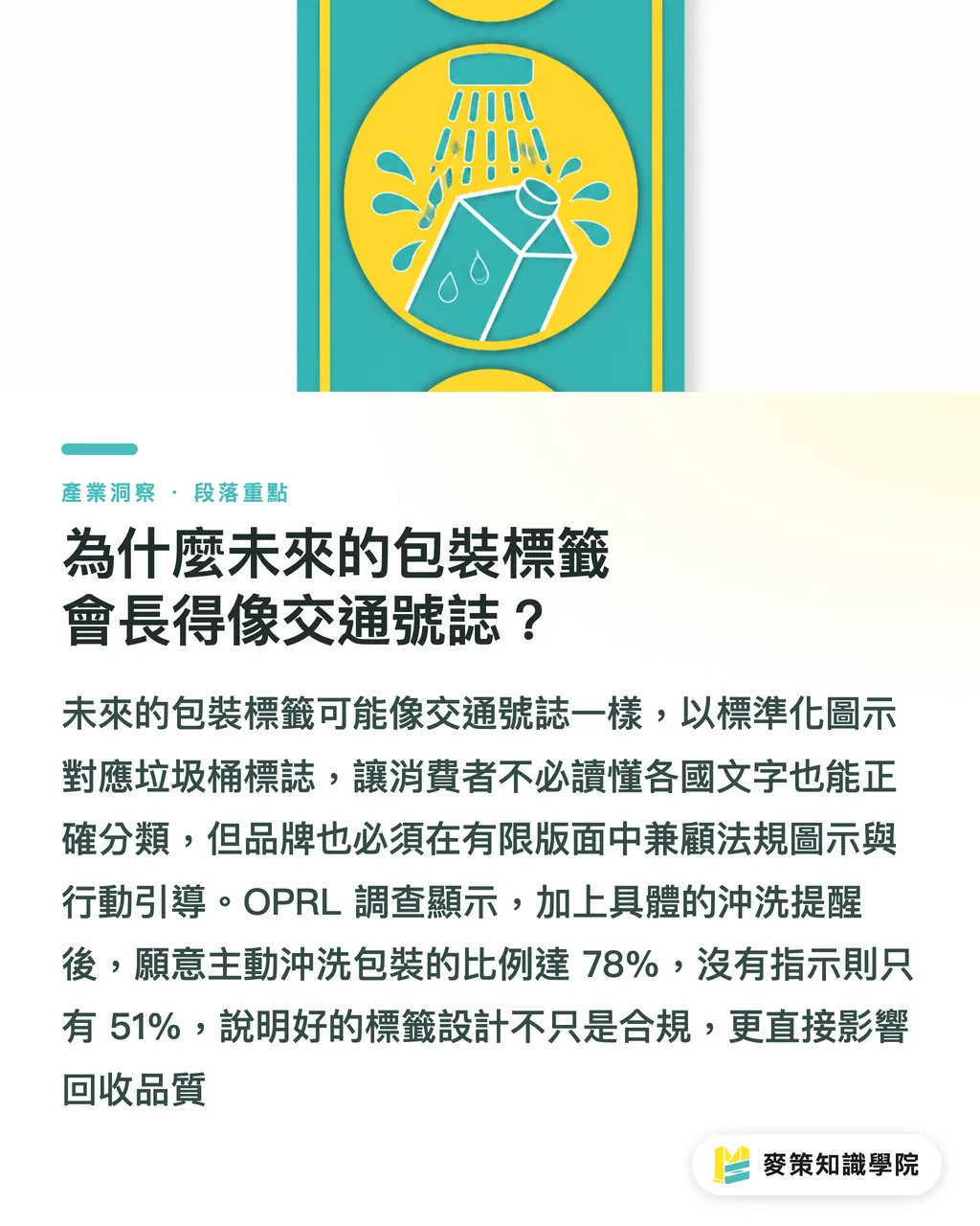 為什麼未來的包裝標籤會長得像交通號誌？｜PPWR標籤細則延宕，外銷歐洲該等還是先做？ 段落重點