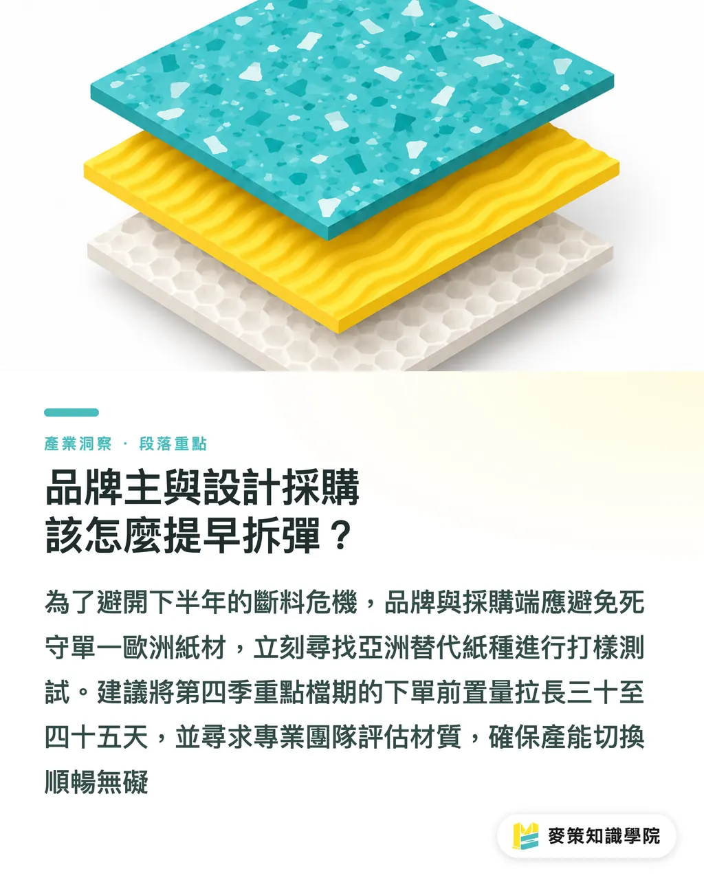 品牌主與設計採購該怎麼提早拆彈？｜歐洲 2 大紙廠連日退場：品牌下半年包裝斷鏈危機與對策 段落重點