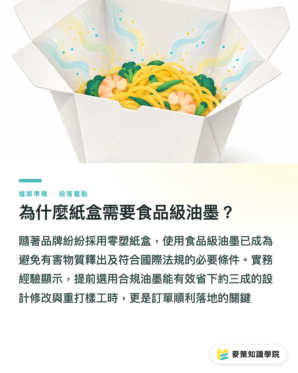 為什麼紙盒需要食品級油墨?|紙纖維油墨怎麼選?Sun vs Siegwerk 差別 段落重點