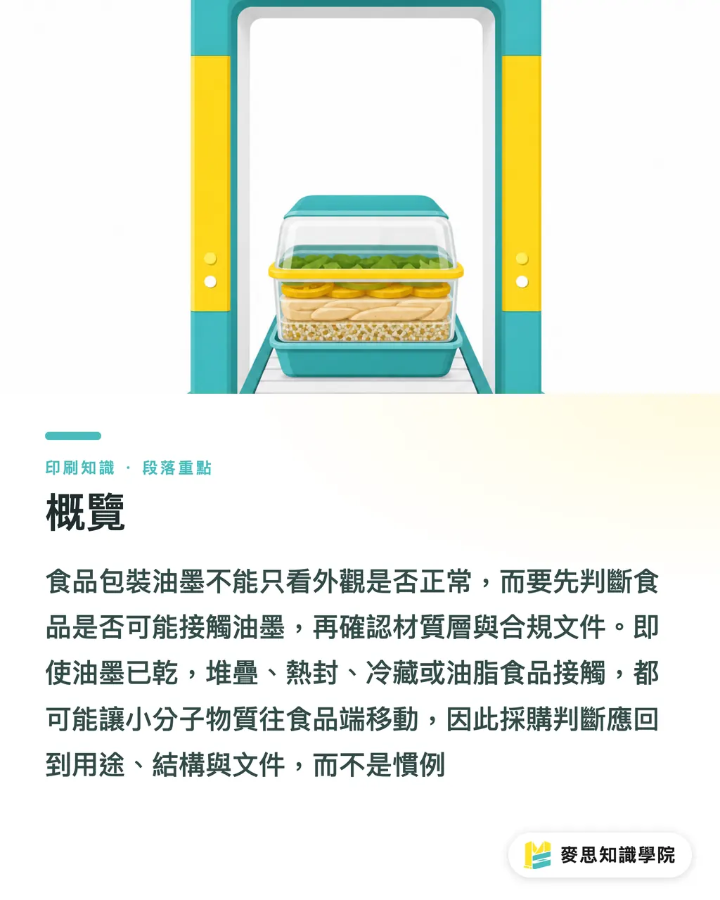 概覽|食品包裝油墨採購避坑指南 段落重點