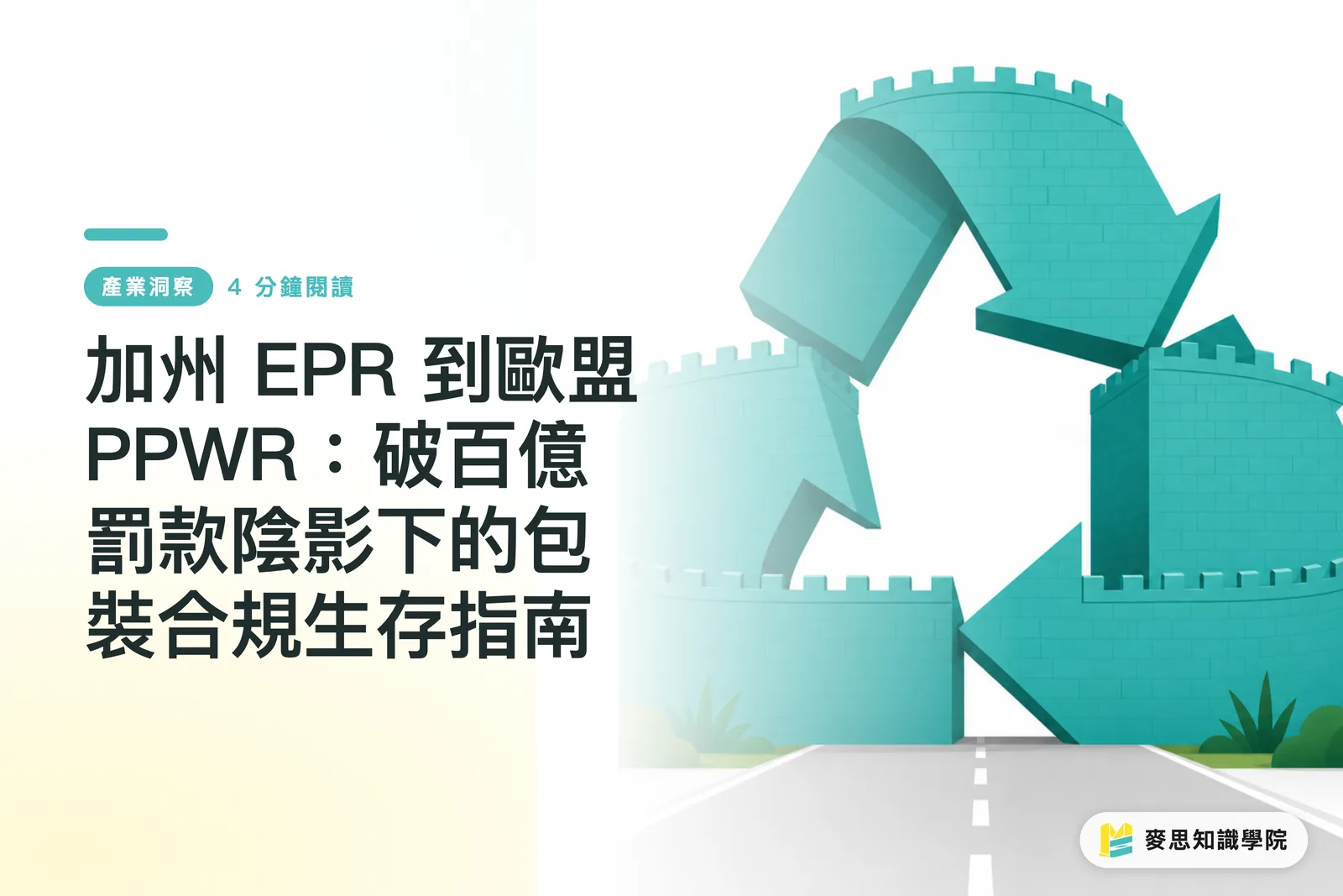 加州 EPR 到歐盟 PPWR：破百億罰款陰影下的包裝合規生存指南