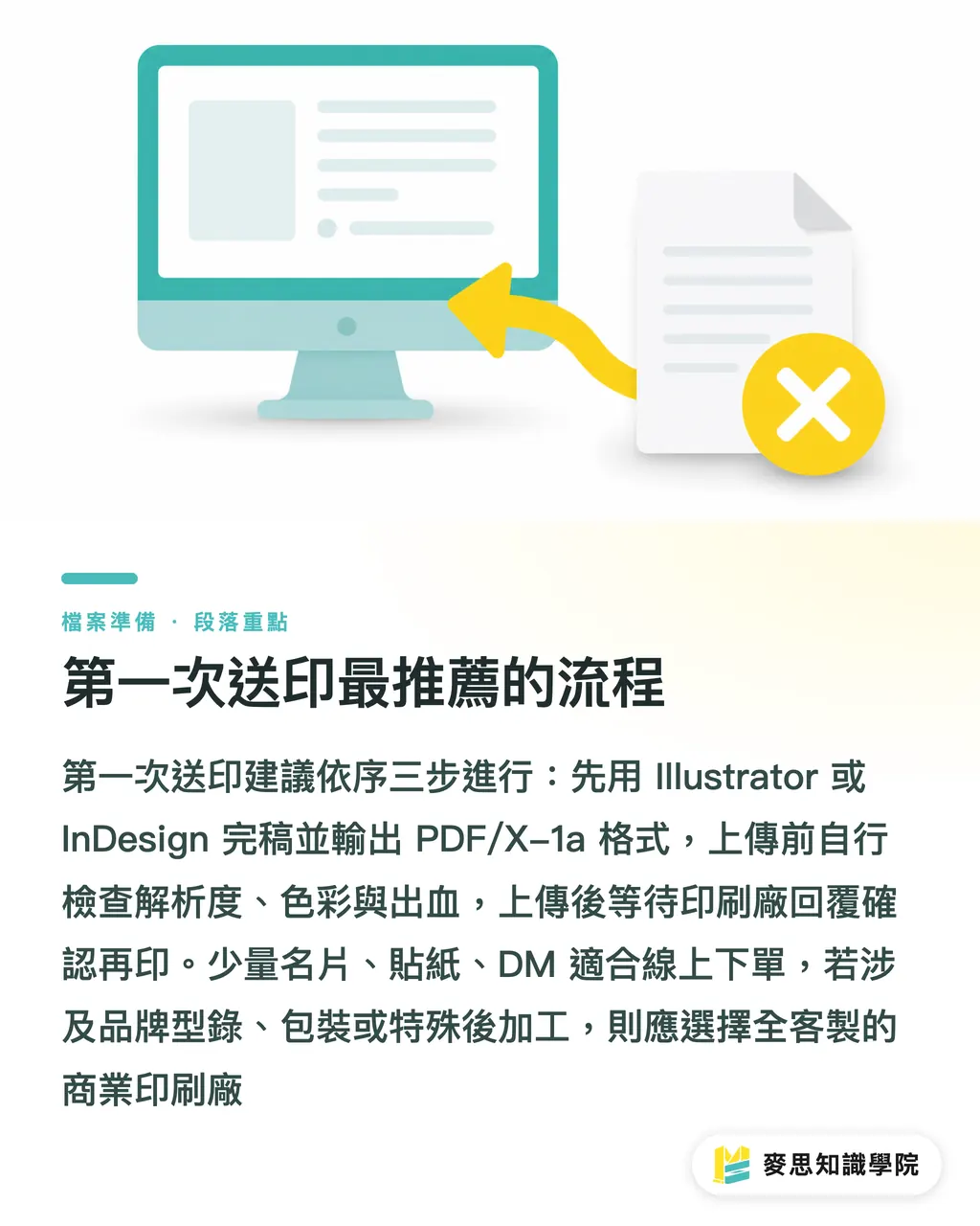 第一次送印最推薦的流程｜artwork and prepress 是什麼？3 個步驟讓檔案不再被退件 段落重點