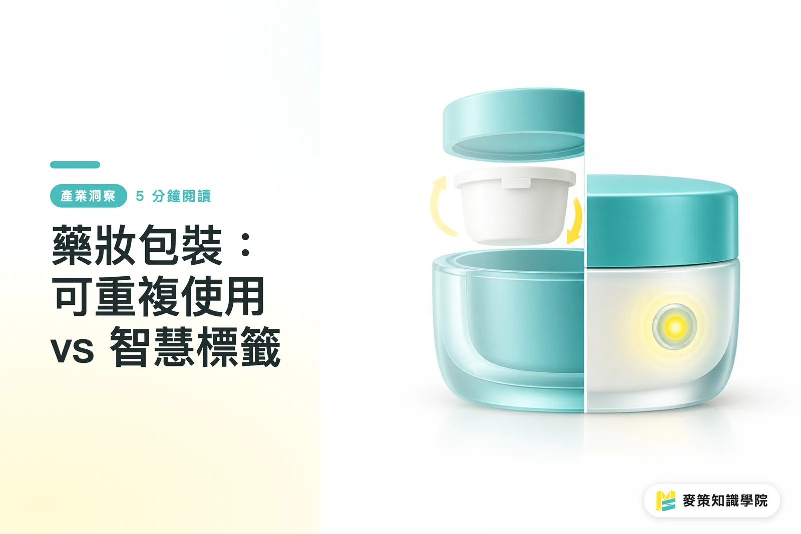 藥妝包裝:可重複使用 vs 智慧標籤