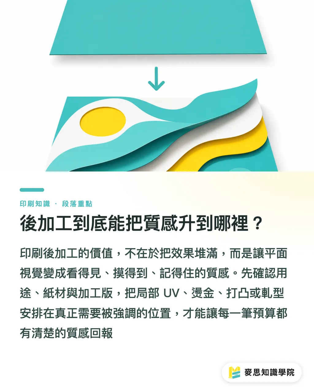 後加工到底能把質感升到哪裡?|後加工這樣做,質感才到位 段落重點