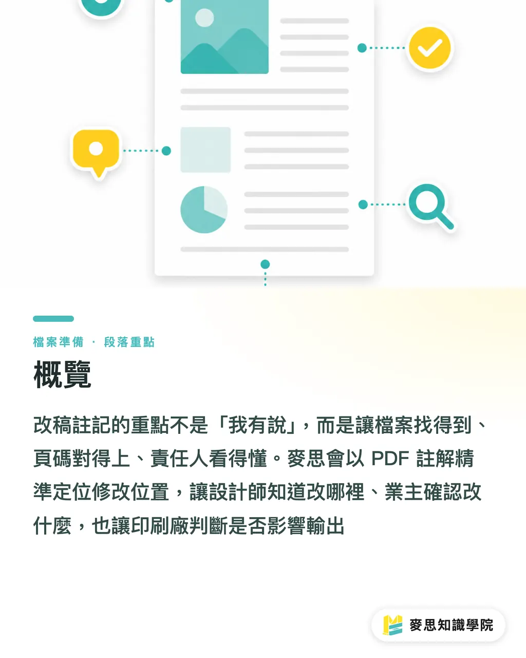 概覽|改稿註記怎麼交才不漏改 段落重點