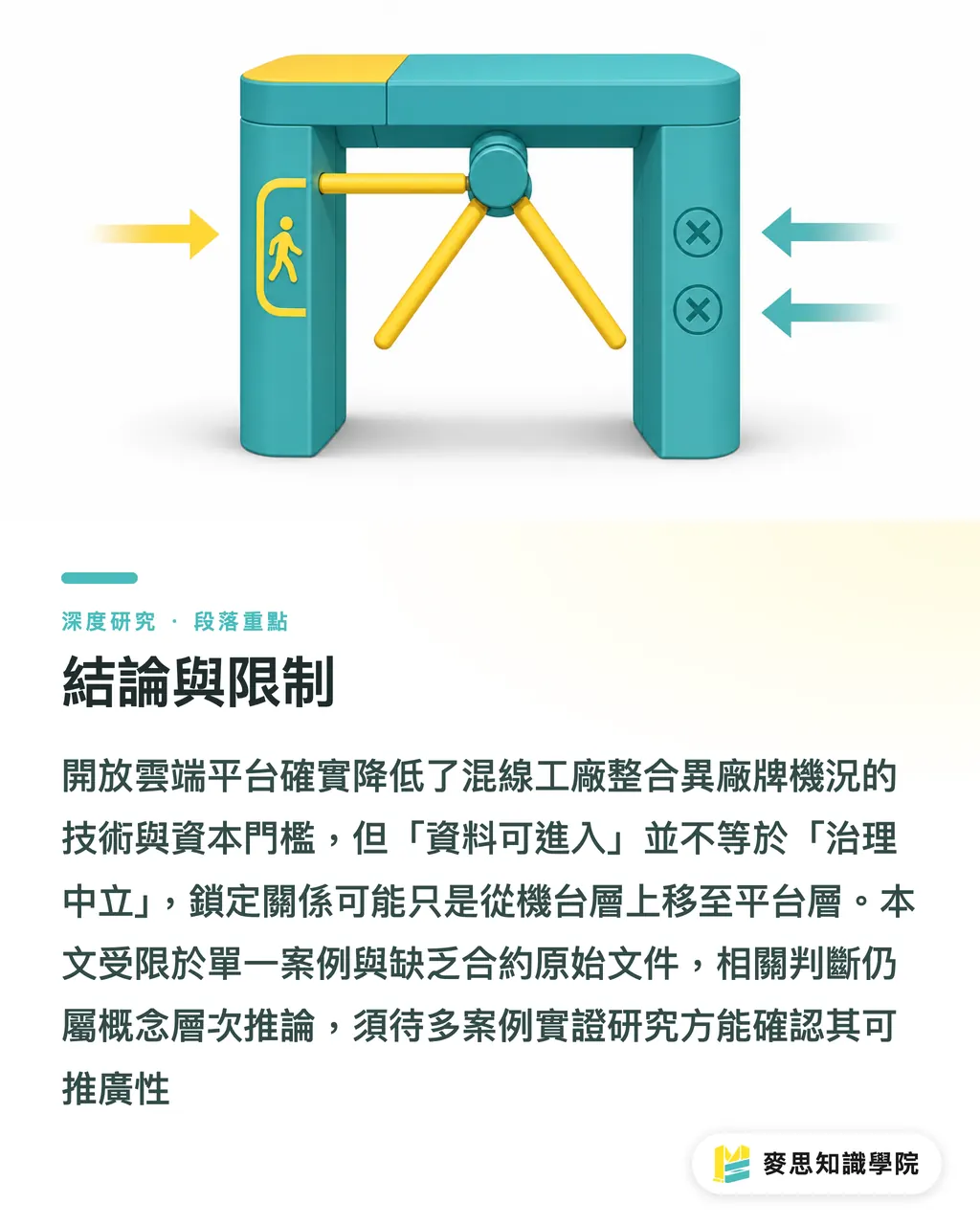 結論與限制|Bobst Connect 開放異廠牌機台:混線印刷廠 IoT 整合的轉捩點 段落重點
