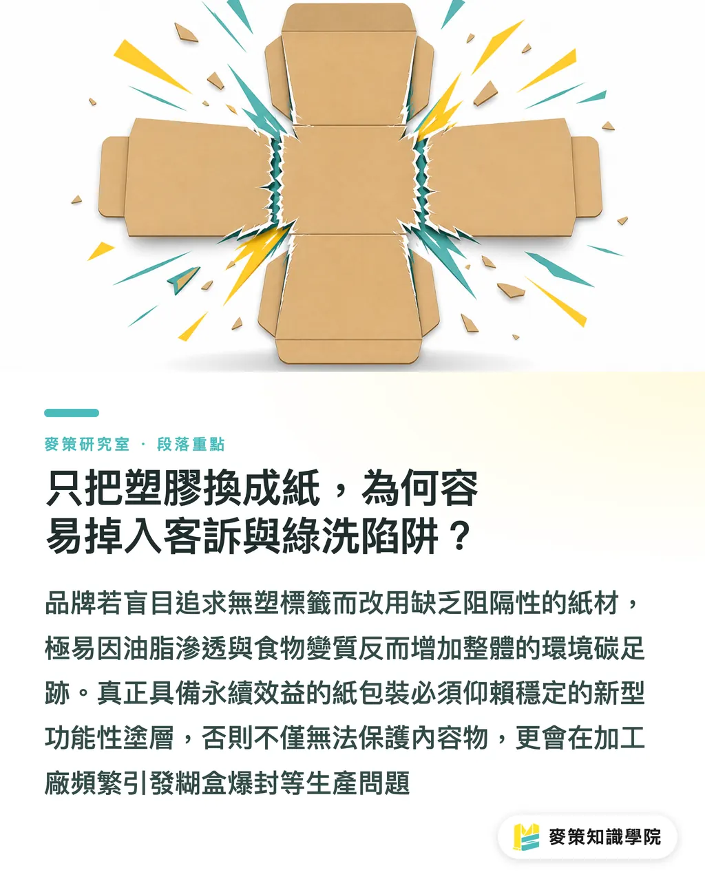 只把塑膠換成紙,為何容易掉入客訴與綠洗陷阱?|拒絕「紙吸油」客訴:Ahlstrom 擴產北美防油紙,外食包材換塑膠的關鍵戰 段落重點