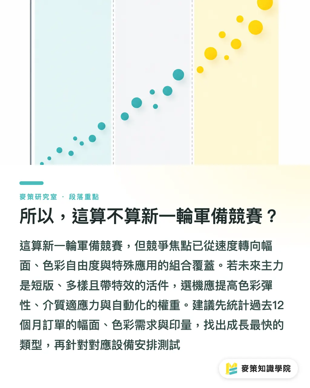 所以，這算不算新一輪軍備競賽？｜Xerox 一次發三台機：這是軍備競賽，還是補洞？ 段落重點