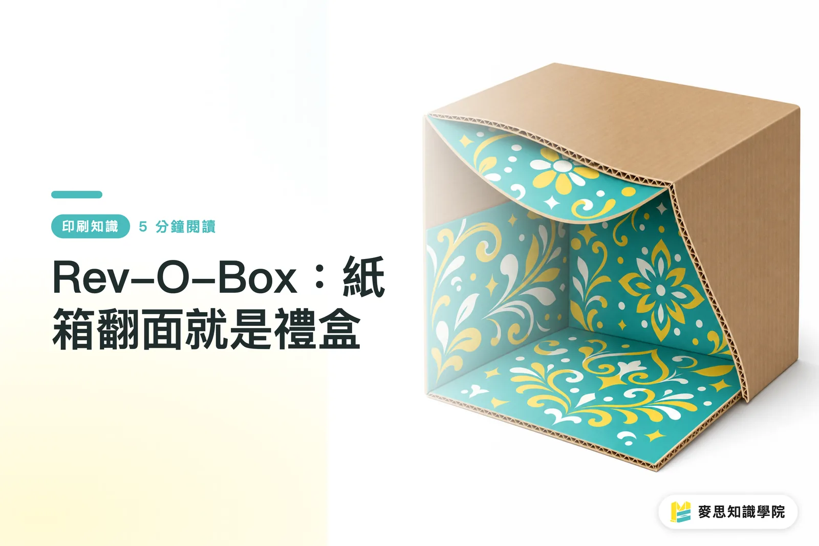 Rev-O-Box：紙箱翻面就是禮盒