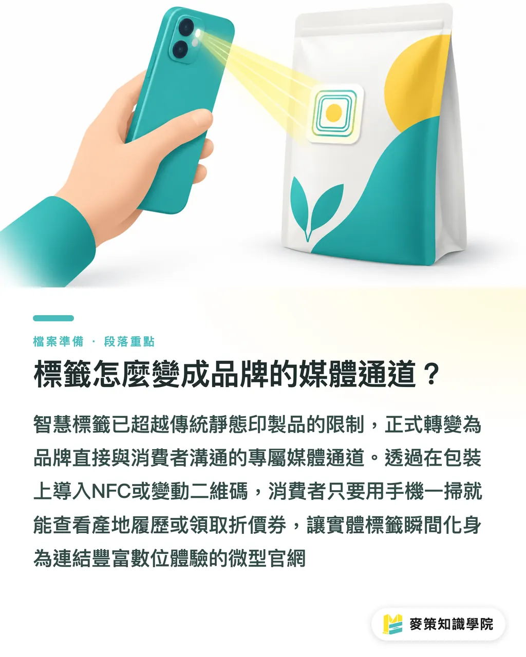 標籤怎麼變成品牌的媒體通道？｜為什麼 Avery Dennison 說標籤不再是耗材，而是媒體通道？ 段落重點