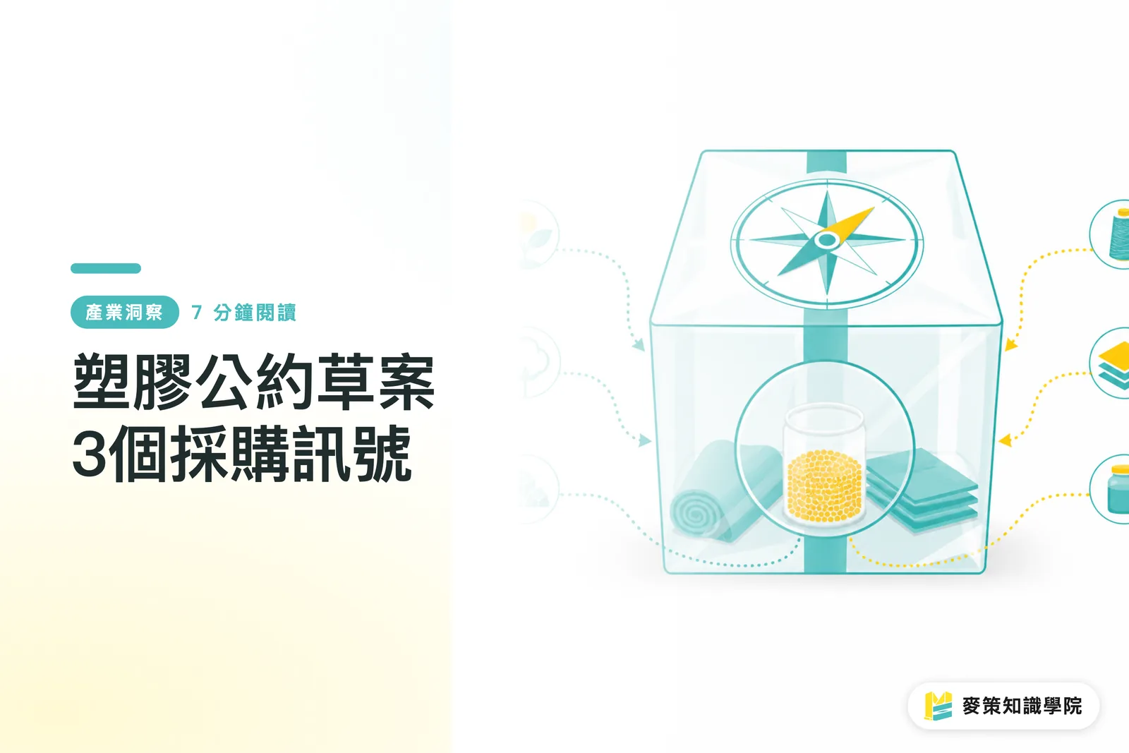 プラスチック条約草案が示す3つの調達シグナル